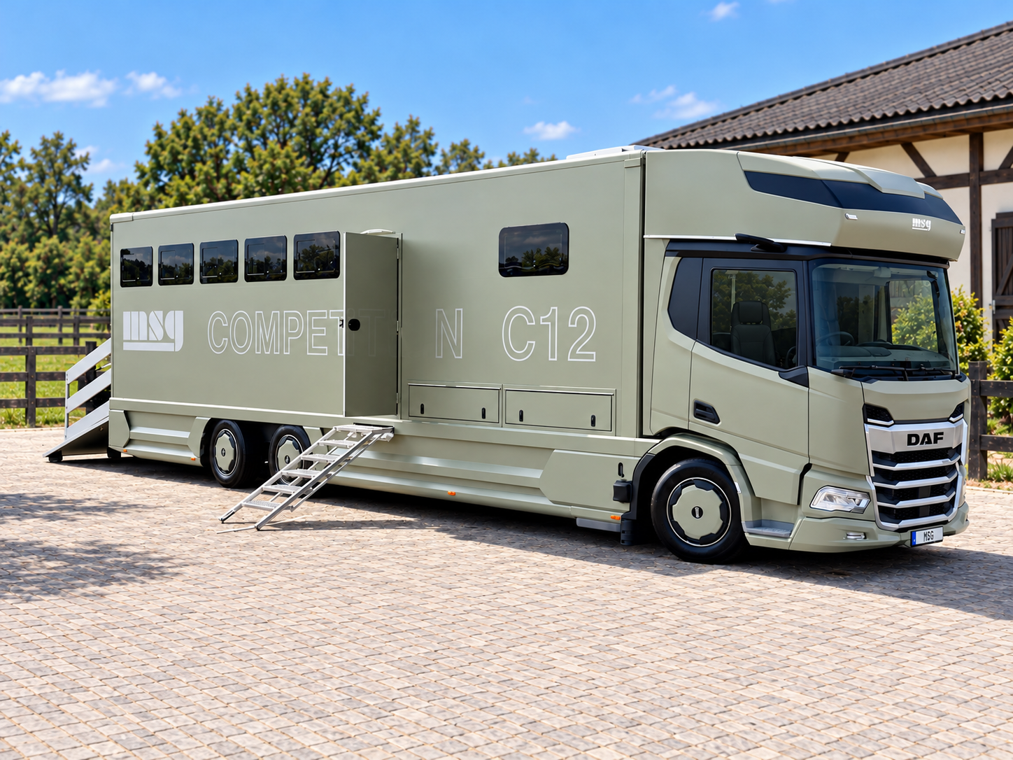 daf xd 410 fan competition c12 msg2