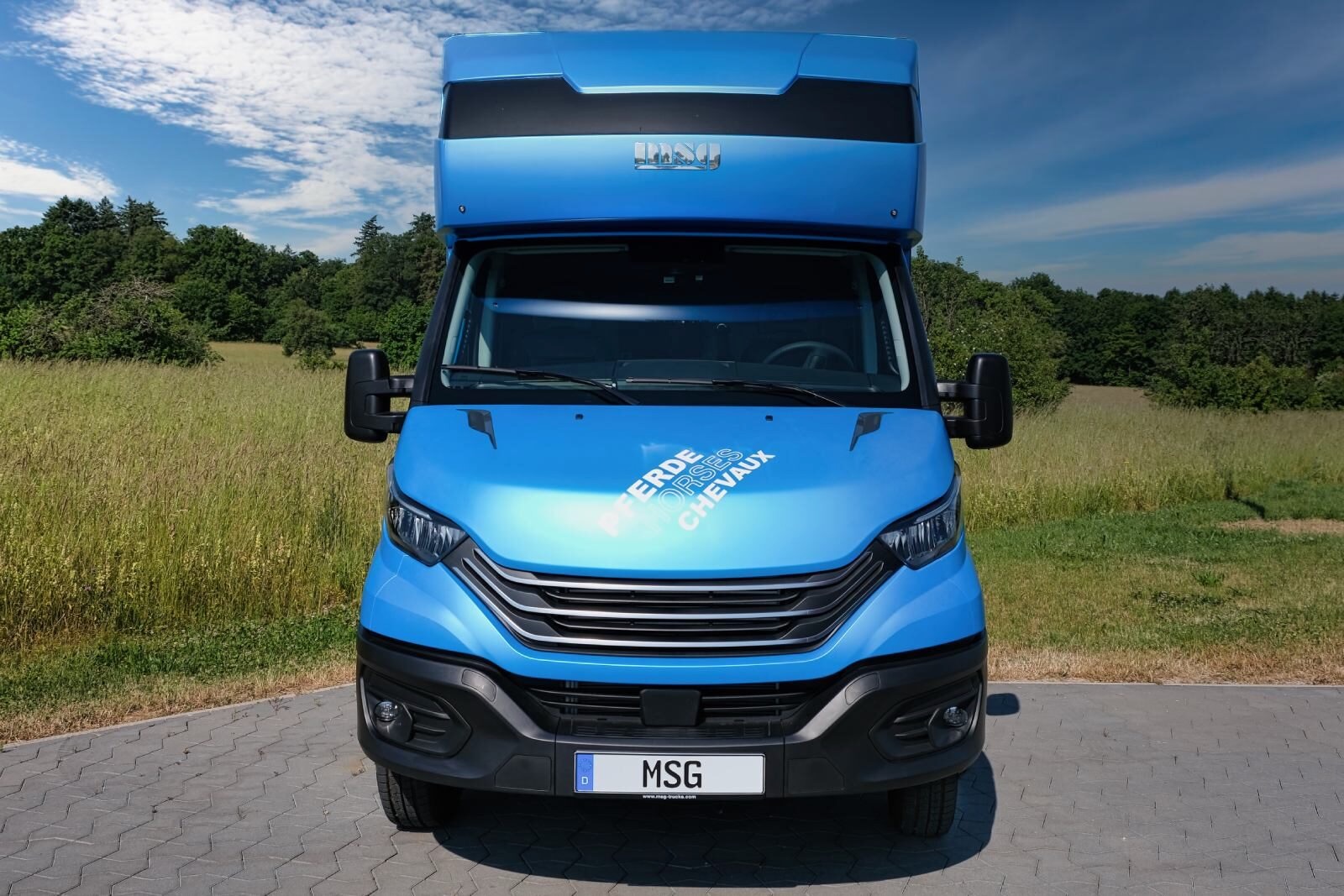 iveco daily 50 210 hi matic bleu xxl msg8