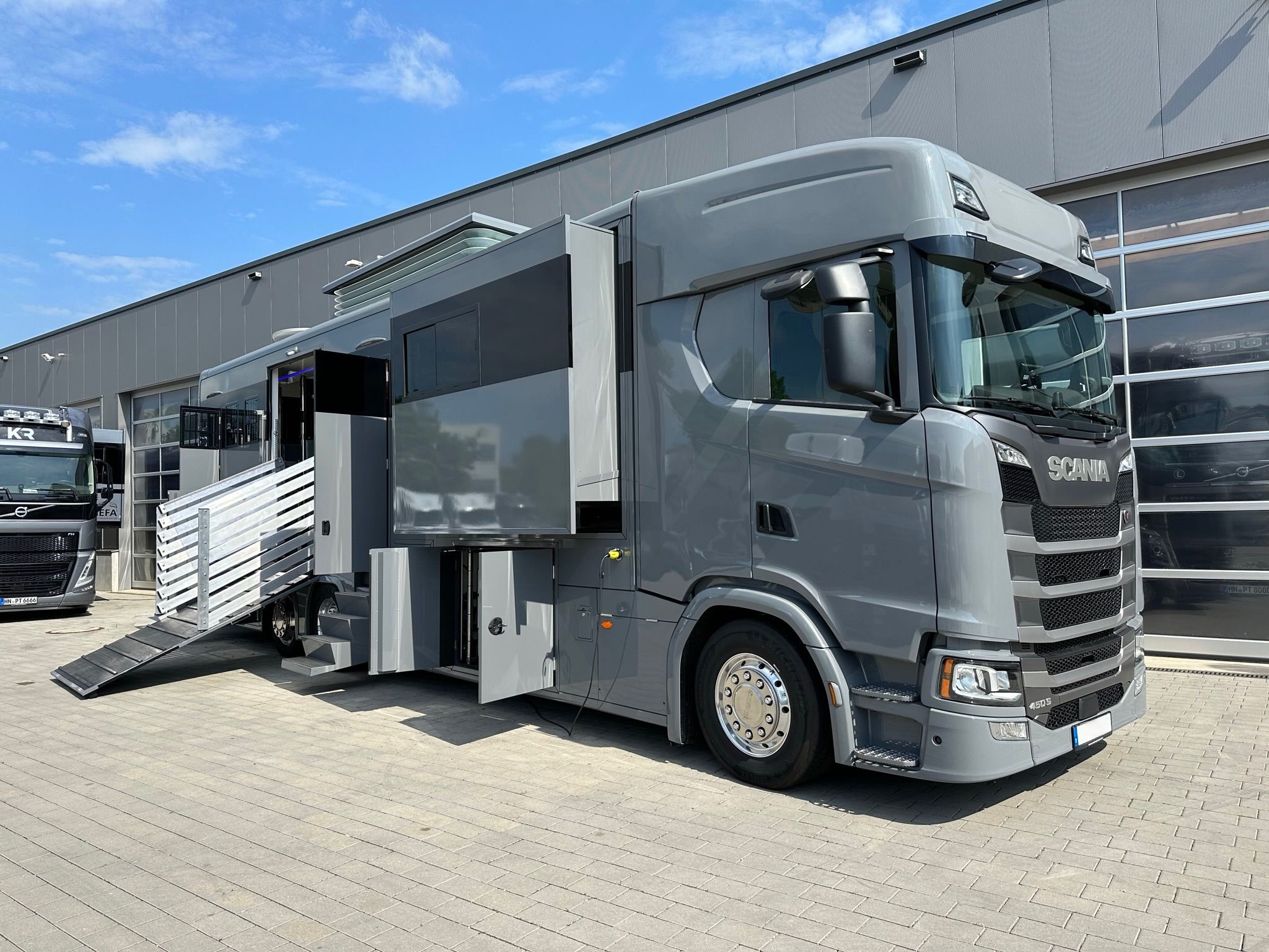 scania s450 double pop out & pop up toth mefa2